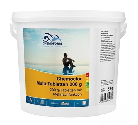 Chemoform Multifunkcijske tablete za bazene 5kg