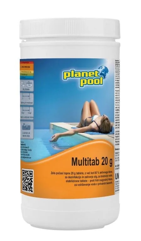 Multifunkcionalne tablete za bazen 20g