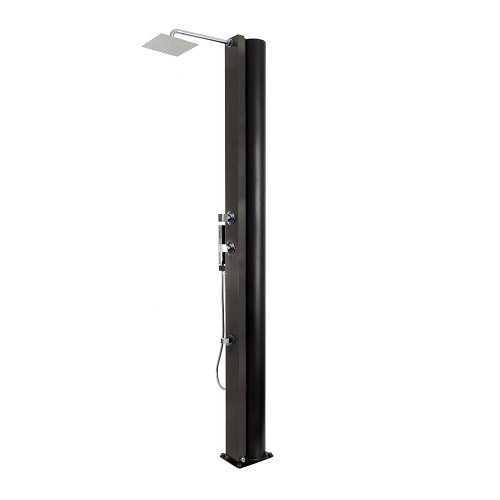 Solarni tuš BORA - Onyx black 40L